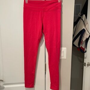 SzM, hot pink North Face leggings - make an offer